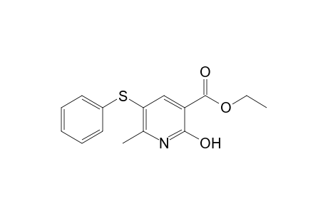 3-(Ethoxycarbonyl)-2-hydroxy-6-methyl-5-(phenylthio)pyridine