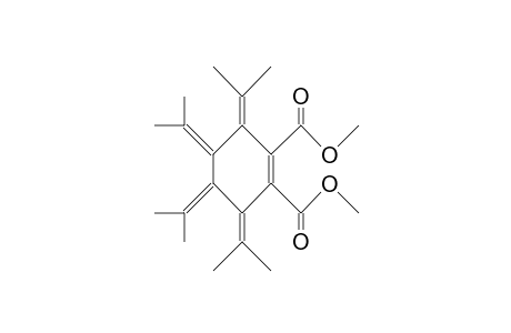 1-Cyclohexene-1,2-dicarboxylic acid, 3,4,5,6-tetrakis(1-methylethylidene)-, dimethyl ester