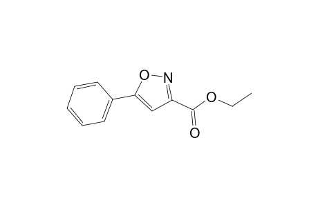 5-Phenyl-isoxazole-3-carboxylic acid, ethyl ester
