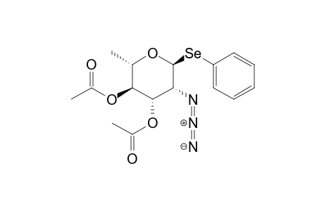 Phenyl 2-azido-3,4-di-O-acetyl-2,6-dideoxy-1-seleno-.alpha.-L-mannopyranoside