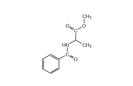 N-benzoyl-L-alanine, methyl ester