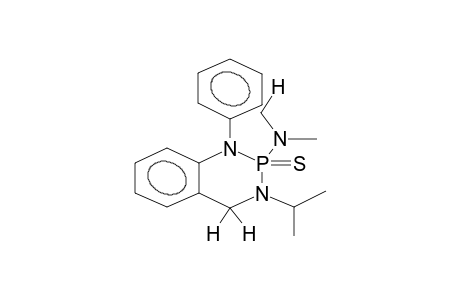 1-ISOPROPYL-2-DIMETHYLAMINO-2-THIOXO-3-PHENYL-4,5-BENZO-1,3,2-DIAZAPHOSPHORINANE