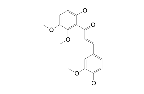 4,2'-Dihydroxy-3,4',6'-trimethoxychalcone (isomer 1)