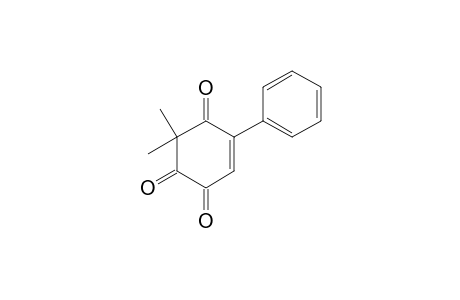 3,3-Dimethyl-5-phenyl-cyclohex-5-ene-1,2,4-trione