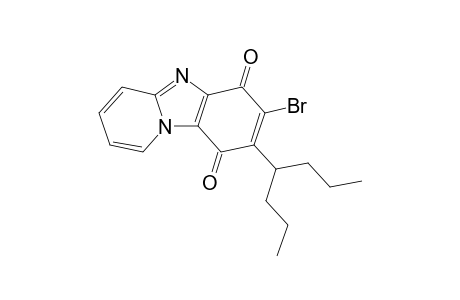 7-Bromo-8-(1-propylbutyl)pyrido[1,2-a]benzimidazole-6,9-dione