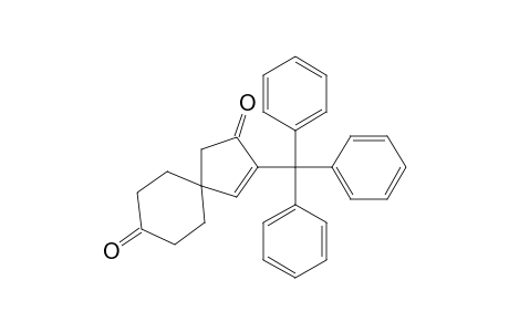 3-(Triphenylmethyl)spiro[4,5]dec-3-en-2,8-dione