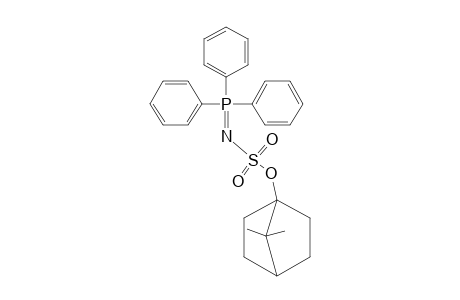 (TRIPHENYLPHOSPHORANYLIDENE)SULFAMIC ACID, 7,7-DIMETHYL-1-NORBORNYL ESTER