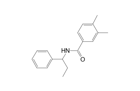 3,4-dimethyl-N-(1-phenylpropyl)benzamide