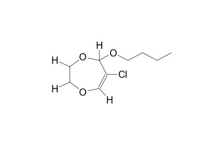 7-BUTOXY-6-CHLORO-1,4-DIOXEPINE-5