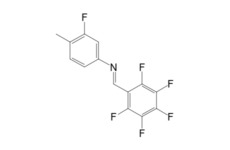 3-fluoro-N-(2,3,4,5,6-pentafluorobenzylidene)-p-toluidine