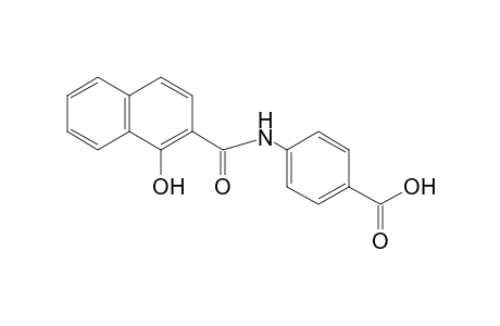 p-(1-hydroxy-2-naphthamido)benzoic acid