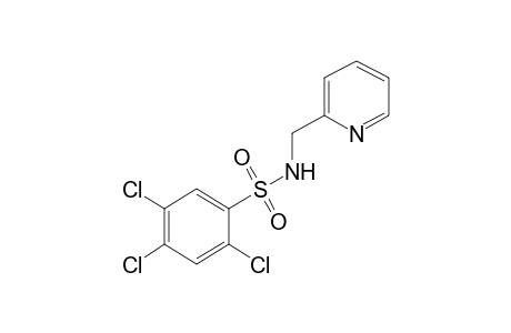 N-[(2-pyridyl)methyl]-2,4,5-trichlorobenzenesulfonamide