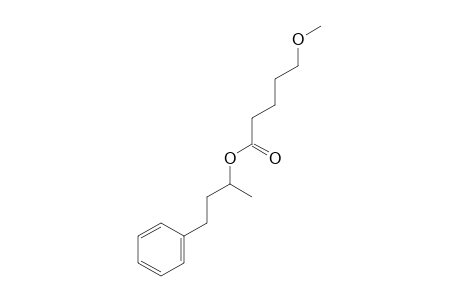 4-Phenylbutan-2-yl 5-methoxypentanoate