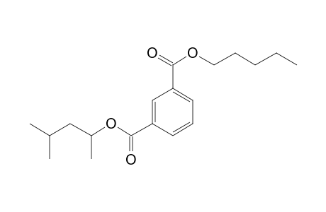 Isophthalic acid, 4-methylpent-2-yl pentyl ester