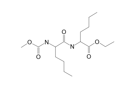 L-Norleucyl-L-norleucine, N-methoxycarbonyl-, ethyl ester