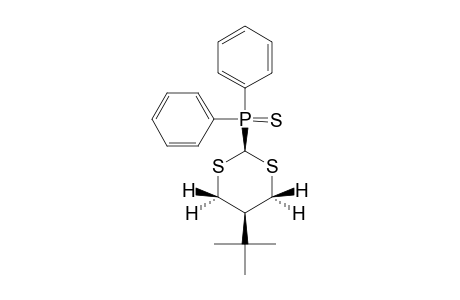 cis-5-tert-Butyl-2-[diphenyl(thiophosphinoyl)]-1,3-dithiane