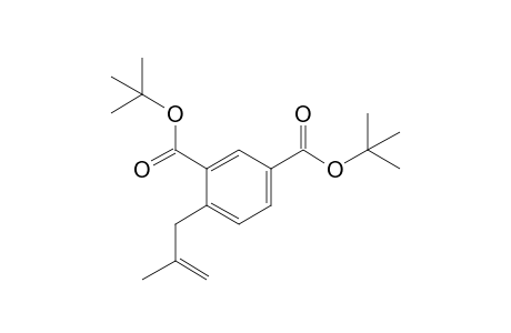 di-Tert-butyl 4-(2-methylprop-2-en-1-yl)isophthalate