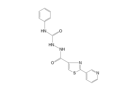 4-phenyl-1-{[2-(3-pyridyl)-4-thiazolyl]carbonyl}semicarbazide