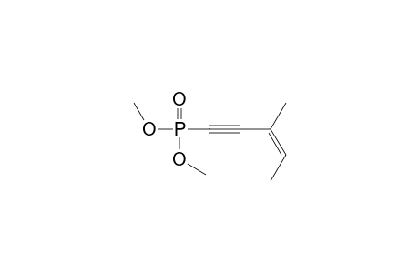 trans-(3-Methyl-3-penten-1-ynyl)phosphonic acid, dimethyl ester