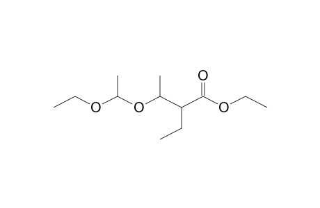 3-(1-Ethoxyethoxy)-2-ethyl-butyric acid ethyl ester