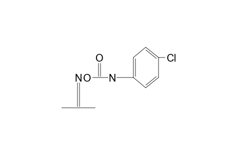 acetone, O-[(p-chlorophenyl)carbamoyl]oxime