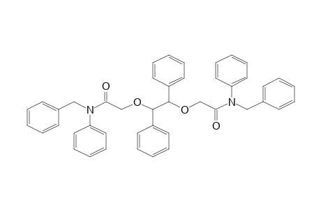 2-[2-[2-oxidanylidene-2-[phenyl-(phenylmethyl)amino]ethoxy]-1,2-diphenyl-ethoxy]-N-phenyl-N-(phenylmethyl)ethanamide