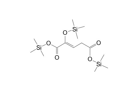 2-Pentenedioic acid, 2-[(trimethylsilyl)oxy]-, bis(trimethylsilyl) ester