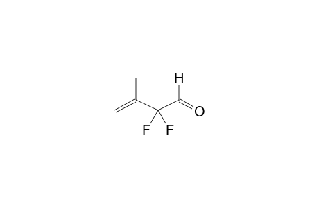 2,2-DIFLUORO-3-METHYL-3-BUTENAL