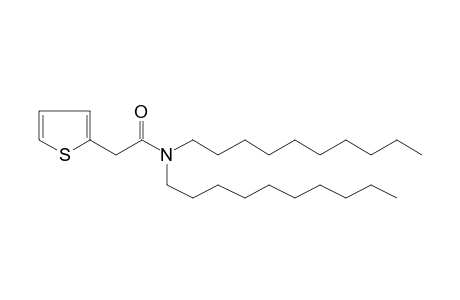 2-Thiopheneacetamide, N,N-didecyl-