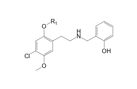 25C-NBOMe-M (O,O-bis-demethyl-glucuronide) isomer 2 MS2