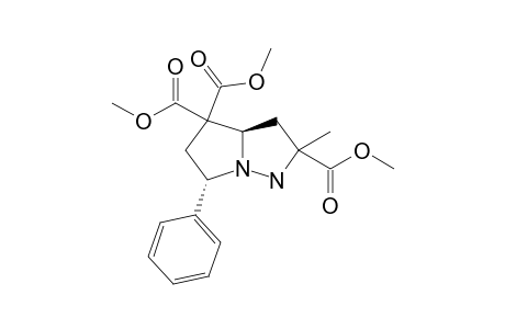 Anti-trimethyl 3-methyl-8-phenyl-1,2-diazabicyclo[3.3.0]octane-3,6,6-tricarboxylate