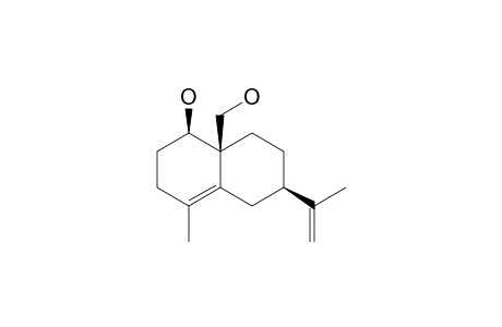 (1R,6R,8aR)-8a-Hydroxymethyl-6-isopropenyl-4-methyl-1,2,3,5,6,7,8,8a-octahydro-naphthalen-1-ol