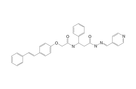 .alpha.-[(4'-Pyridyl)imino]aminocarbonyl}methyl- .alpha.-[4'-stilbenyloxymethyl)aminocarbonyl]toluene