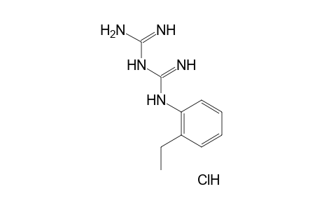 1-(o-ethylphenyl)biguanide, monohydrochloride