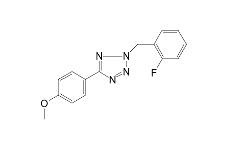2-(2-Fluoro-benzyl)-5-(4-methoxy-phenyl)-2H-tetrazole