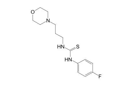 1-(p-FLUOROPHENYL)-3-(3-MORPHOLINOPROPYL)-2-THIOUREA