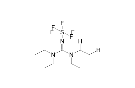 BIS(DIETHYLAMINO)METHYLENEAMINOSULPHUR PENTAFLUORIDE