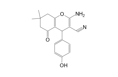 2-AMINO-3-CYANO-7,7-DIMETHYL-4-(4'-HYDROXYPHENYL)-1,4,5,6,7,8-HEXAHYDROQUINOLINE