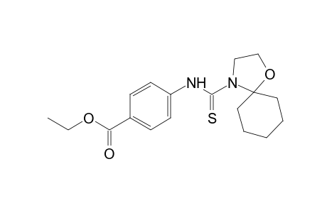 p-[(1-oxo-4-azaspiro[4.5]decan-4-yl)thiocarboxamido]benzoic acid
