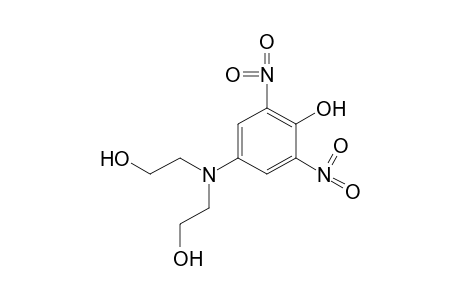 4-[bis(-2-hydroxyethyl)amino]-2,6-dinitrophenol