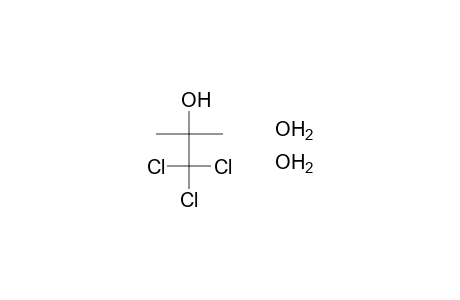 2-(trichloroemthyl)-2-propanol, dihydrate