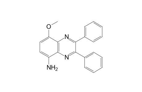 5-amino-2,3-diphenyl-8-methoxyquinoxaline