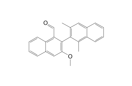 (-)-(S)-3-METHOXY-1',3'-DIMETHYL-2,2'-BINAPHTHALENE-1-CARBALDEHYDE