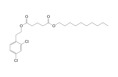 Glutaric acid, decyl 2-(2,4-dichlorophenyl)ethyl ester