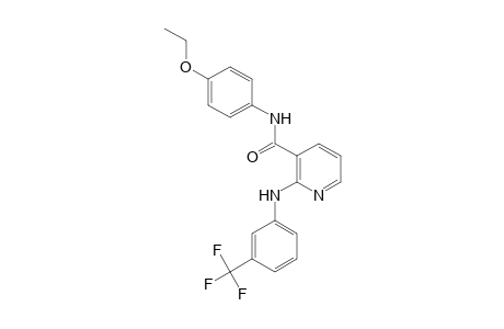 2-(alpha,alpha,alpha-TRIFLUORO-m-TOLUIDINO)-p-NICOTINOPHENETIDIDE