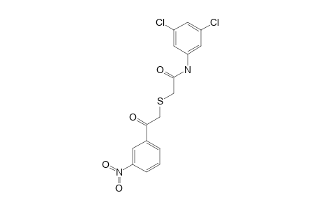 3',5'-dichloro-2-[(m-nitrophenacyl)thio]acetanilide