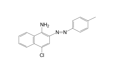 4-Chloro-2-p-tolylazonaphthalen-1-ylamine