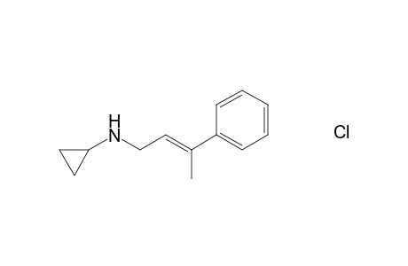 1-(Cyclopropylamino)-3-phenyl-2-butene Hydrochoride