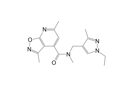 isoxazolo[5,4-b]pyridine-4-carboxamide, N-[(1-ethyl-3-methyl-1H-pyrazol-4-yl)methyl]-N,3,6-trimethyl-