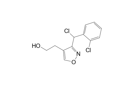 2-[3-[chloranyl-(2-chlorophenyl)methyl]-1,2-oxazol-4-yl]ethanol